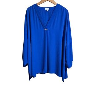 Laura Women's Size 18 Elegant Blue Women's Top
